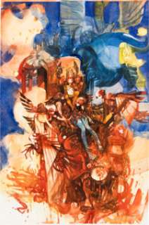 Greg Tocchini Low #21 Cover Original Art (Image, 2019).