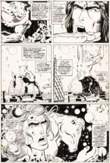 Barry Smith and Sal Buscema Conan the Barbarian #10 Story Page 21 Original Art (Marvel, 1971). | Heritage