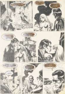 Rafael Auraleón Vampirella #95 Cassandra St. Knight Story Pages 15-16 Original Art (Warren, 1981). (Total: 2 Original Art)