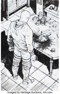 Daniel Warren Johnson Do A Powerbomb #2 Splash Page 20 Original Art (Image, 2022). | Heritage