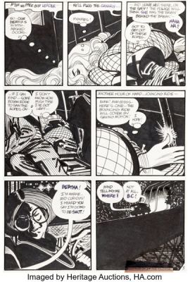 Alex Toth Adventure Comics #419 Black Canary Story Page 3 Original Art (DC, 1972).