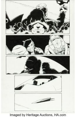 Frank Quitely and Tim Townsend New X-Men #114 Cyclops and Wolverine Story Page 15 Original Art (Marvel, 2001). | Heritage