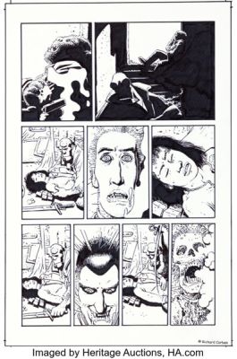 Richard Corben Hellboy: House of the Living Dead Story Page 34 Original Art (Dark Horse, 2011 | Heritage