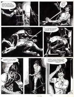 Malik - Archie Cash, planche n°30 Ã  l‘encre de Chine de…