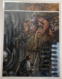 Pilotta, Franco - Originele pagina in kleur - Le Marque Du Demon T1 - La Geste écarlate - (2004) | Catawiki