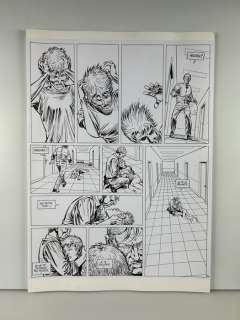 Guérineau | Guérineau, Richard - Planche originale - Le Chant des Stryges - T11 - PL 20 | Catawiki