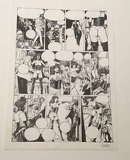 Horacio Altuna - Horacio Altuna - Planche originale pour une histoire pour le magazine Playboy