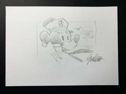 Giorgio Cavazzano | Topolino - Topo Maltese sketch Giorgio Cavazzano | Catawiki