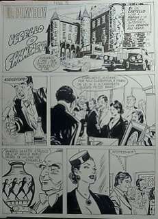 Gianni Pinaglia - Hard : Cronaca Nera 1987 - 16x tavole originali storia Completa: "Uccello o Champagne"