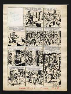 Le Rallic, Etienne - Planche originale - David Crockett - (1958) | Catawiki