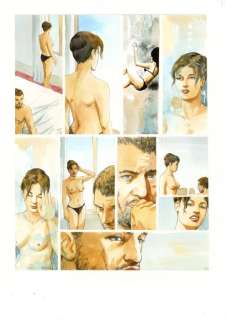 Berlion, Olivier - planche originale couleur Rosangella | Catawiki