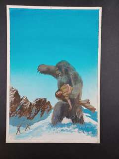 Thole, Karel - 1 Original cover - L’Abominevole Uomo delle Nevi - 1975 | Catawiki