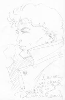 Philippe Francq | Largo Winch Illustration Ã  la mine de plomb | Septimus