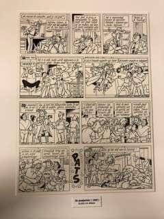 Geerts, Paul / Studio Vandersteen - 1 Original page - Suske en Wiske 225 - De Goalgetter - 1990 | Catawiki