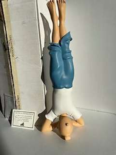 Tintin - 1 Statuette - Leblon-Delienne 41 - Tintin Yoga - 1987 | Catawiki
