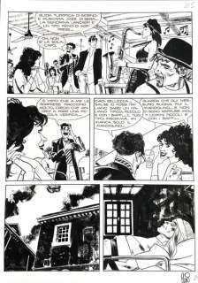 Stano, Angelo - 1 Original page - Dylan Dog - n. 184 "I misteri di Venezia" | Catawiki