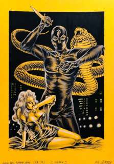 Nik Guerra - 1 Original colour page - Il Giallo del fumetto Nero - “Cobrak” tavola 43 - 2023 | Catawiki