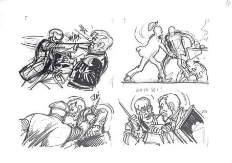 Magnus - 1 Original preliminary drawing - Lo Sconosciuto | Catawiki