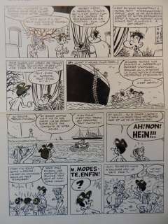 Walli - 1 Original page - Modeste & Pompon - 1985 | Catawiki