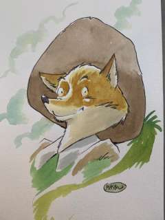 Masbou, Jean-Luc - 1 Original colour drawing - De Capes et de crocs - Armand de Maupertuis | Catawiki