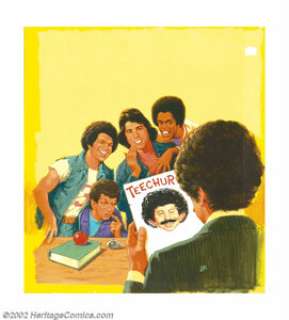 Jack Rickard - Original Cover Art for Mad Magazine #189 (EC, 1977). What, me worry? Nope, not at all. I am -