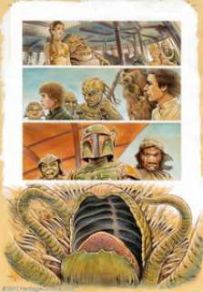 Kellie Strom - Original Art for Star Wars Tales #6, "Fortune, Fate, and the Natural History of the -
