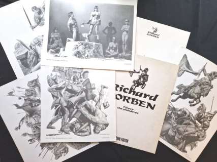 Richard Corben - 1 Portfolio de 8 planches - Pilgor The Plunderer - 1981 | Catawiki