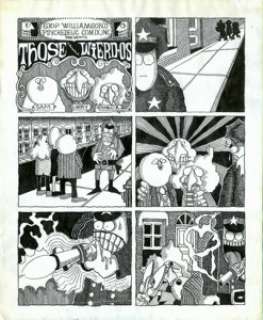 Skip Williamson - Original Art, "Those Lovable Wierd-os" (Jay Lynch, 1967). This is one of the most -