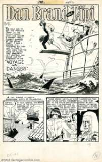 Frank Frazetta - Original Art for Durango Kid #14 (Magazine Enterprises, 1952). This is an awesome splash page for - | Heritage