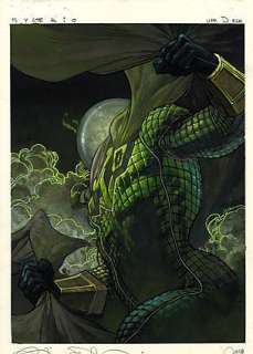 S BIANCHI MARVEL MASTERPIECES MYSTERIO Trading Card Art