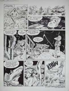 Bouüaert, Thierry - 1 Original page - Edmund Bell - Le Train Fantôme - 1993 | Catawiki