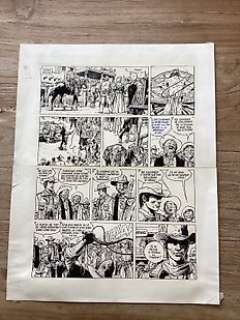 Franz - 1 Original page - Jerry Spring T22 - Colère Apache - 1990 | Catawiki