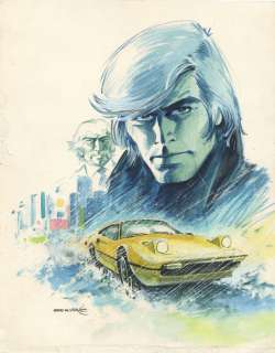 Vance - Bruno Brazil, illustration Ã  la gouache pour la…