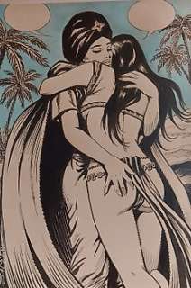 Balzano Birago - 1 Original page - Zora - Illustrazione Originale Zora e Frau - 1990 | Catawiki