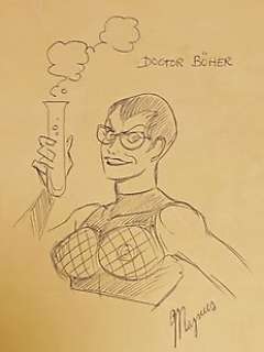 Magnus - 1 Original drawing - Necron - Disegno originale Frieda Böher - 1992 | Catawiki