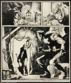Bernie Wrightson - Scream Door #1 Cover Original Art (1971). Bernie Wrightson’s life-long affection for the - | Heritage