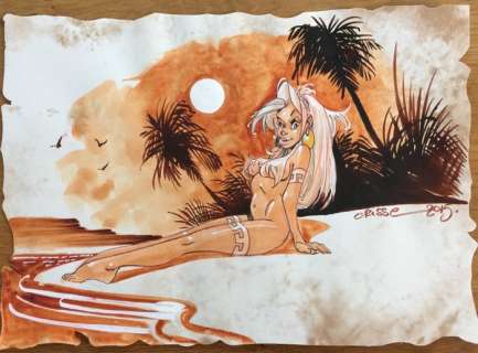 Crisse, Didier | Original illustration  - Atalante  - (2015) | Catawiki