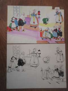 Lot 132 - MOUMINOUX Bécassine (chez la couturière) Illustration publiée dans…