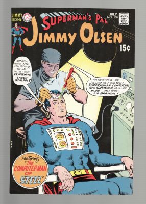 Superman’s Pal Jimmy Olsen #130 Comic Production Art Cover Proof Jack Adler | Neat Stuff Vault