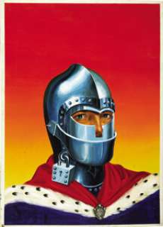 Classics Illustrated #54 The Man in the Iron Mask Painted Cover Original Art (Gilberton, 1957). One of the -