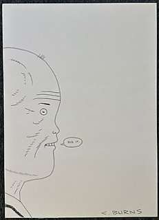 Burns, Charles | Burns, Charles - 1 Original drawing - Dig it | Catawiki