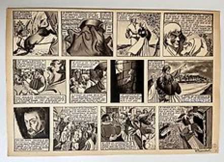 Craenhals, François - 1 Original page - La Légende de Thyl Ulenspiegel - 1949 | Catawiki