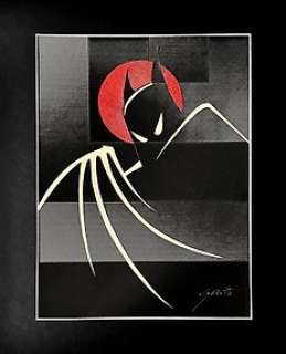 Garotto - Accueil Versace - Batman - Tribute to Bruce Timm - Mixed Media - Original Artwork | Catawiki