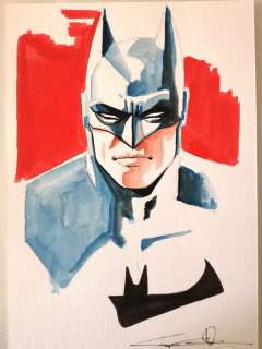 Candita, Giuseppe - 1 Original colour drawing - Batman - Sketch " Batman " | Catawiki