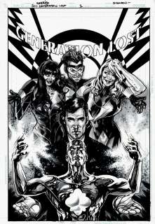 Tony Harris - Justice League: Generation Lost #1 Cover (Booster Gold, Captain Atom, Fire, Ice, Maxwell Lord!) 2010