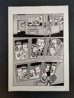 Baldazzini, Roberto - 1 Original page - Tributo a Bettie Page | Catawiki