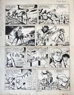 Sirius - 1 Original page - Les Timour T20 - L’Oiseau flamboyant - 1966 | Catawiki