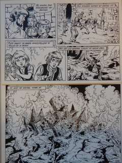 Broeckx, Jeff - 1 Original page - Dag en Heidi deel 10 - De Moerasgeesten - 1983 | Catawiki