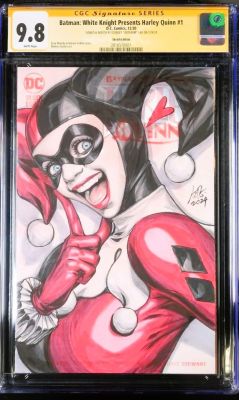 Harley Quinn by Artgerm CGC SS 9.8 | DiTullio Art Collective