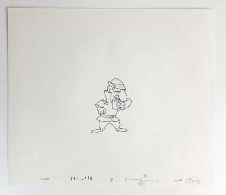 Lot 72 - La Panthère Rose (The Pink Panther) Inspecteur Clouseau Dessin… | ArtFlow Enchères